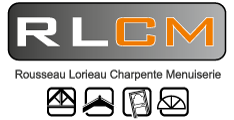 Logo RLCM, votre menuisier et charpentier à La Copechagnière